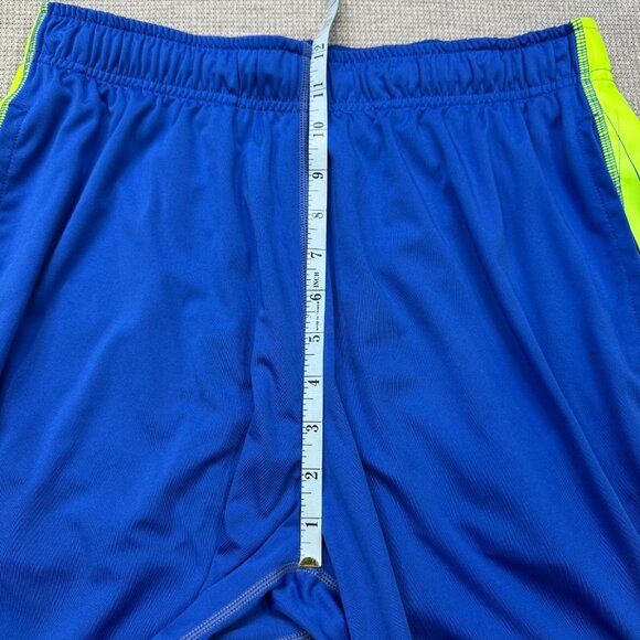 Nike Dri Fit Basketball Shorts Mens Size M Blue Elastic Waist Inner Drawstring - Picture 10 of 13